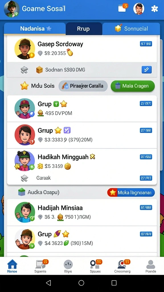 Tampilan utama aplikasi Review Aplikasi 8svip yang intuitif dan efisien.