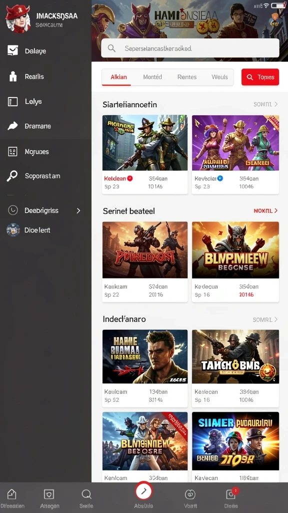 Tampilan utama aplikasi Review Aplikasi tiva88 yang intuitif dan efisien.