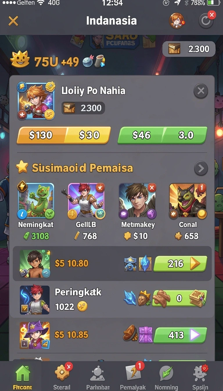 Tampilan utama aplikasi Review Aplikasi amanahtoto yang intuitif dan efisien.