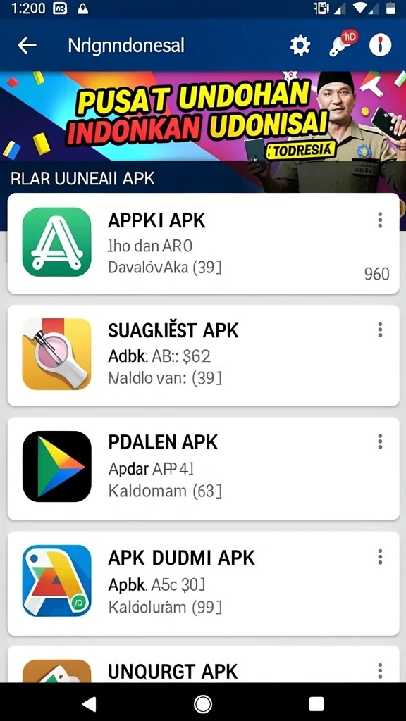 Tampilan utama aplikasi Review Aplikasi svip1 yang intuitif dan efisien.